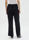 Women's Black Regular Fit Trousers_3