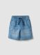 Denim shorts in puro cotone baggy fit_0