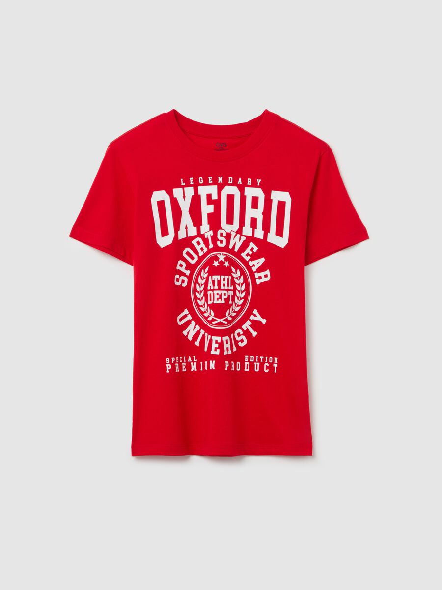 T-shirt in cotton with "Sportswear University” print_3