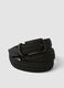 Braided black belt with matte buckle_2