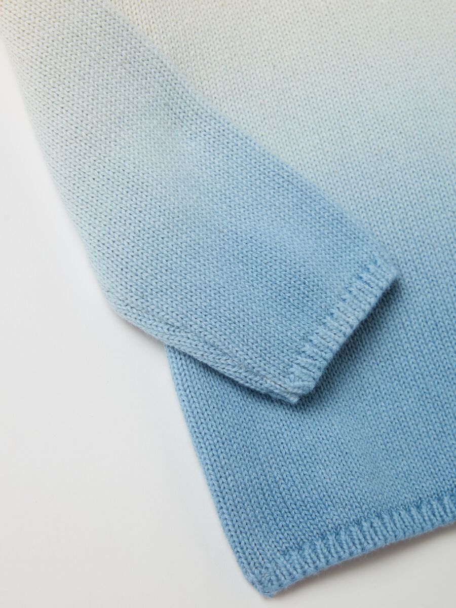 Degradé cotton pullover_2