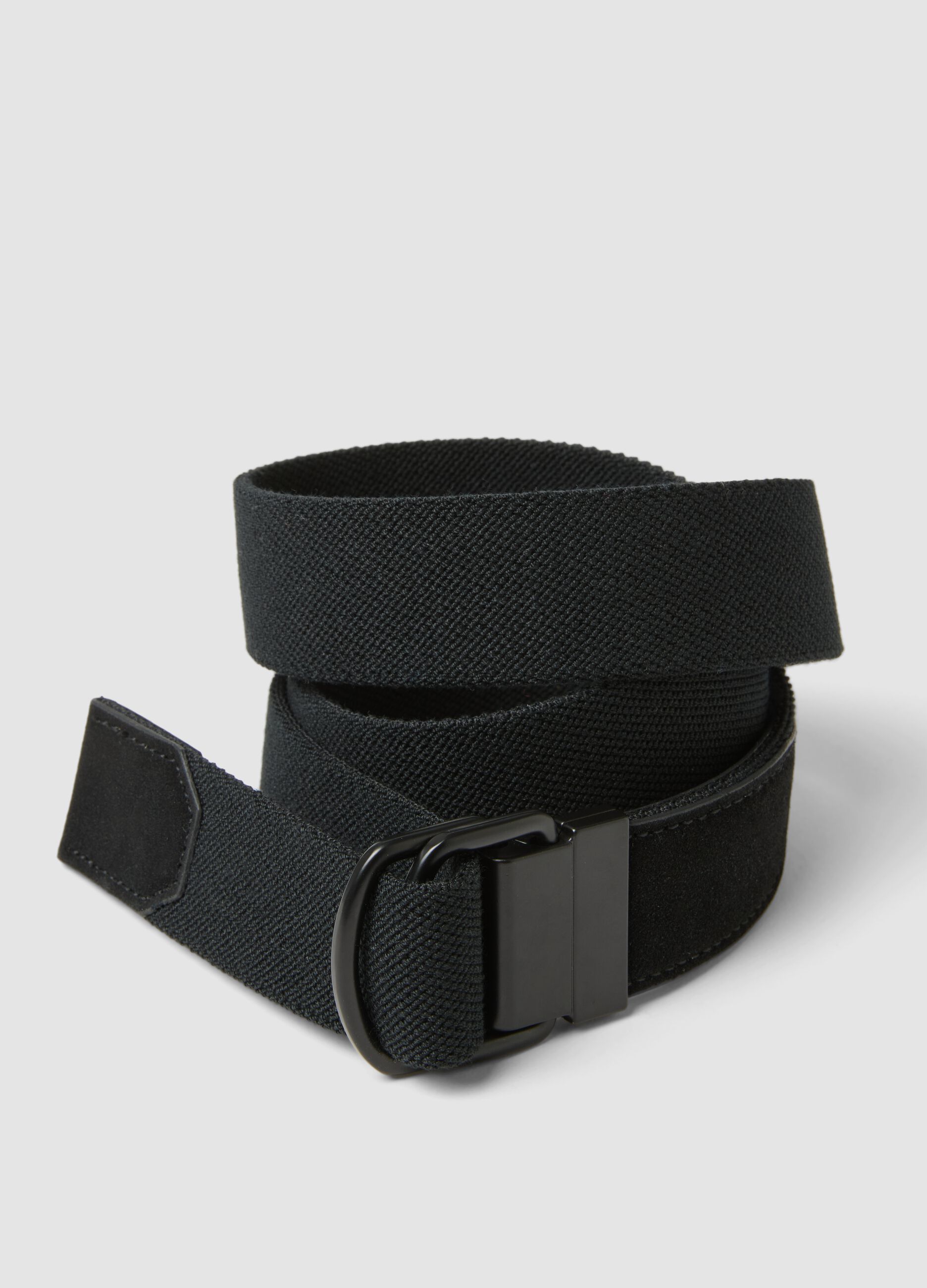 Black casual belt