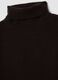 Brown pure lambswool roll-neck jumper_5