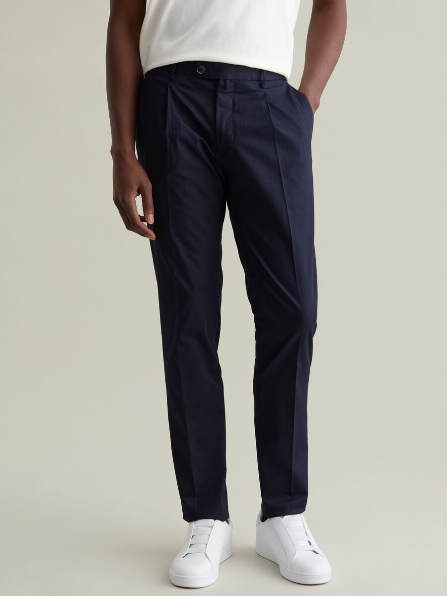 Stretch cotton chinos_1