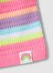 Multicoloured striped cotton blend tank top for girls with regular fit_3