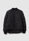 Black Padded Jacket with Zip_4
