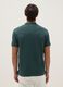 Green pure cotton polo shirt regular fit_2