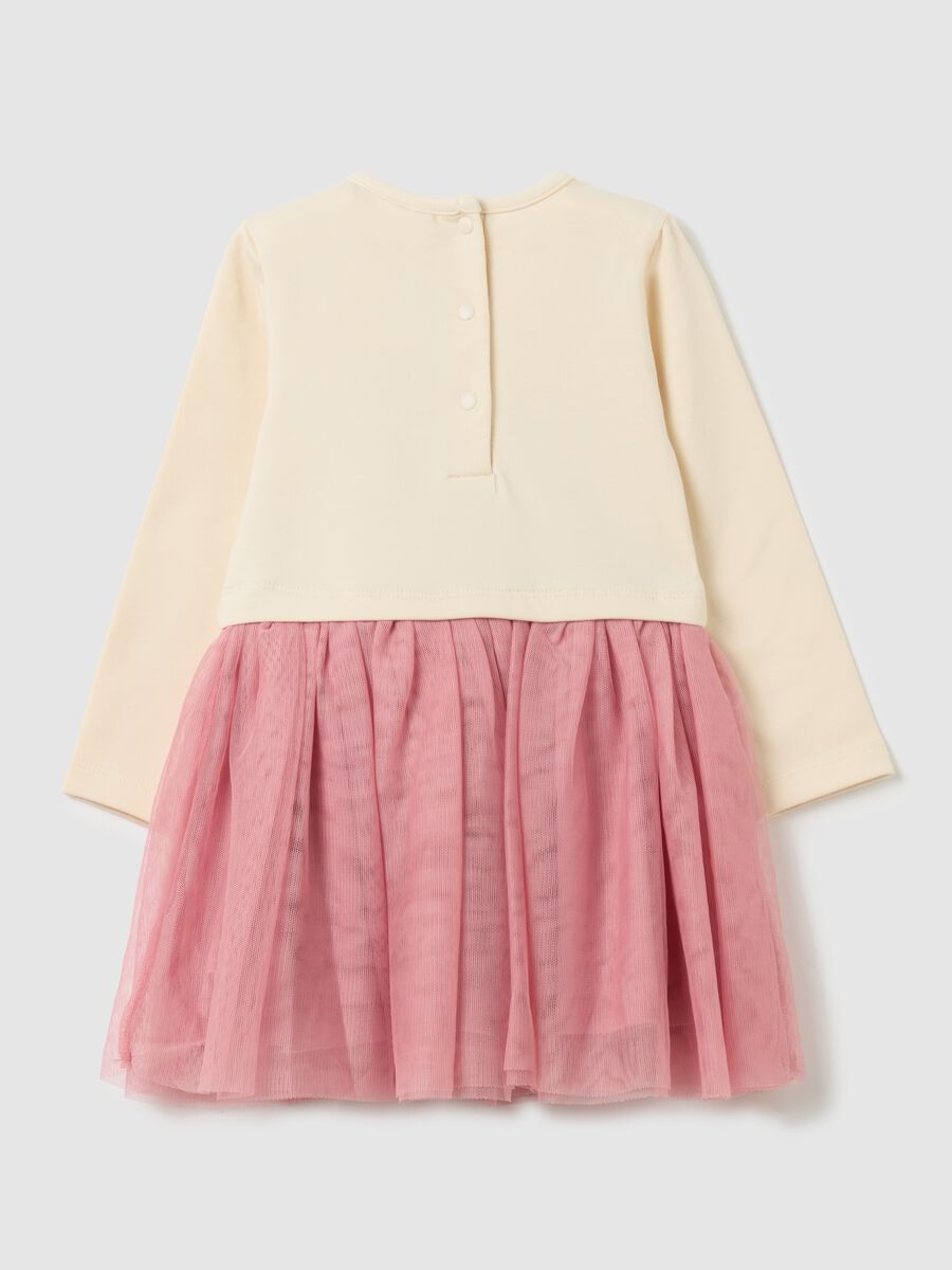 Abito con gonna in tulle e stampa Minnie_1