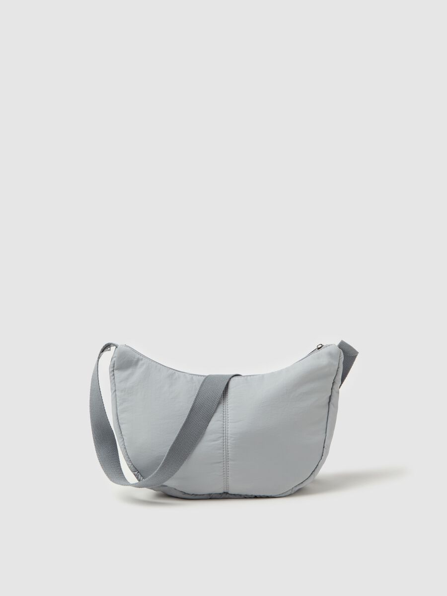Essential large half-moon bag with shoulder strap_1