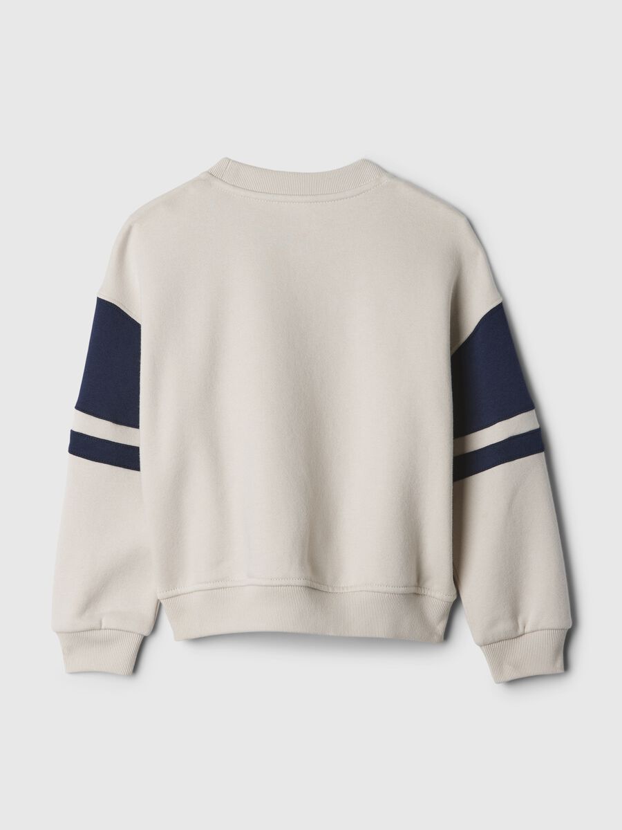 Cotton sweatshirt with Mickey Mouse print_1