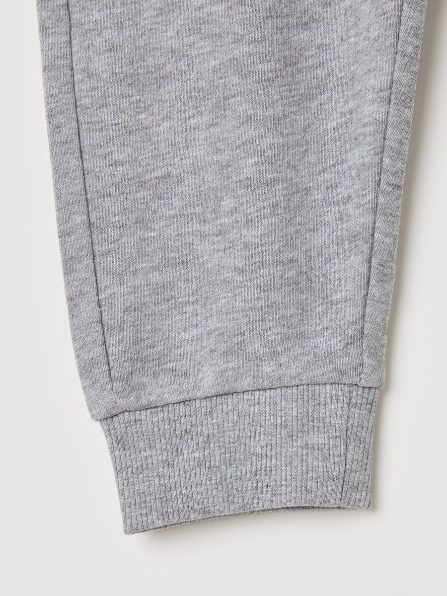Cotton joggers with drawstring_3