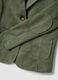 Green Lightweight Regular Fit Jacket with Pockets_5