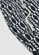 Blue swim shorts with graphic print_5