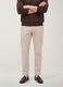 Grey slim-fit chino trousers in lyocell and stretch cotton_2