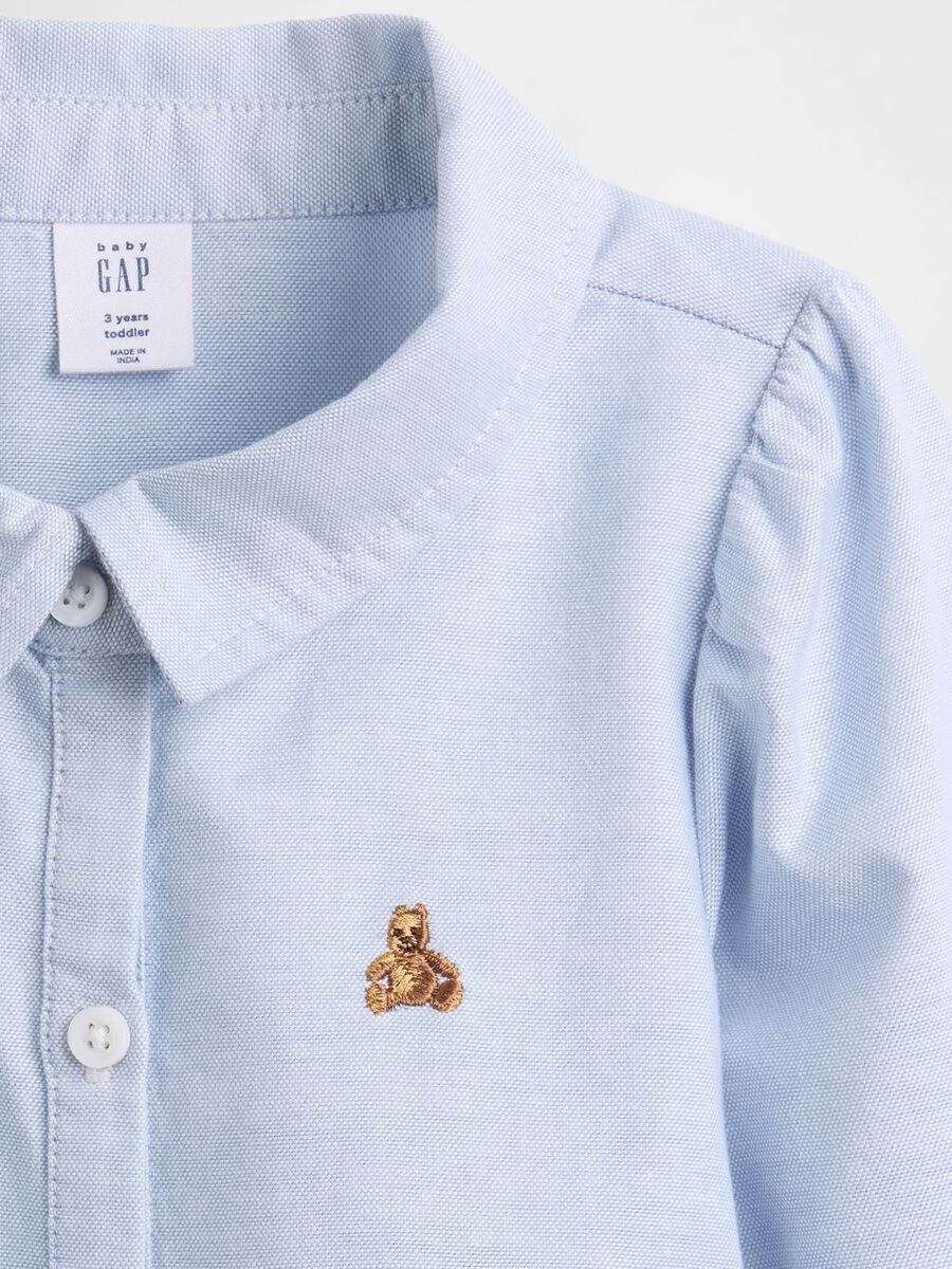 Vestito azzurro in cotone elasticizzato_3