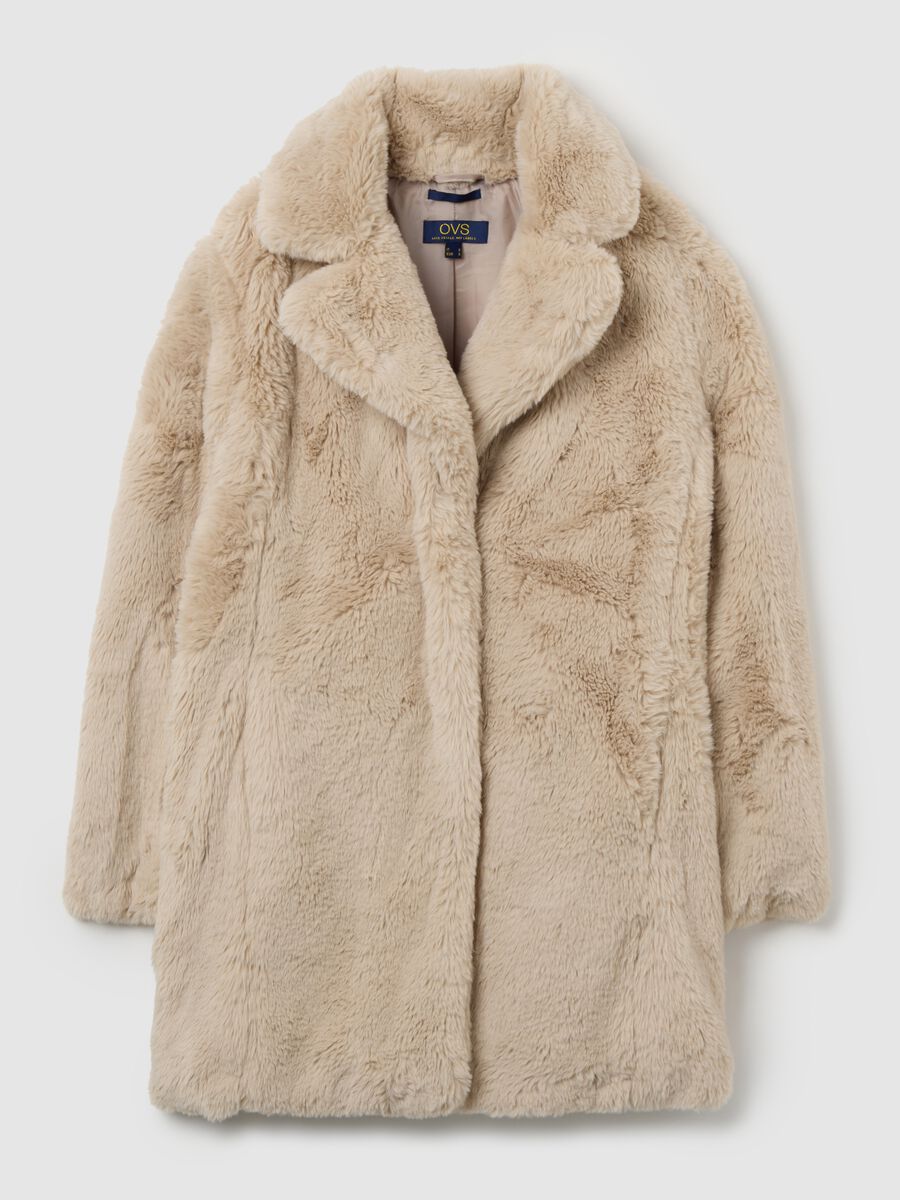 Heavy beige jacket regular fit_4