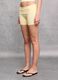 Pastel Yellow Yoga Shorts_1