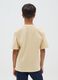 Boy's Beige T-shirt with Pocket_1