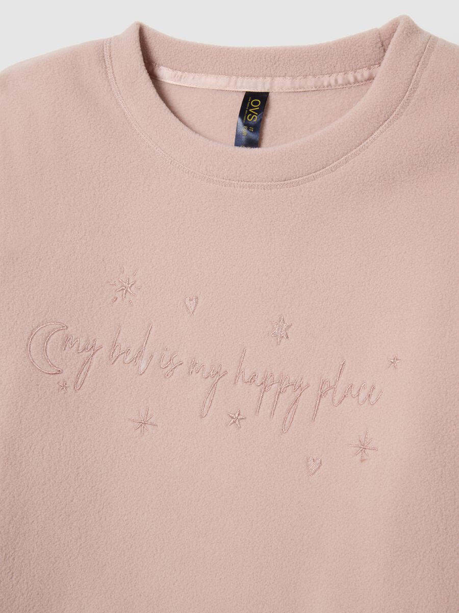 Pink Regular Fit Sweatshirt_5