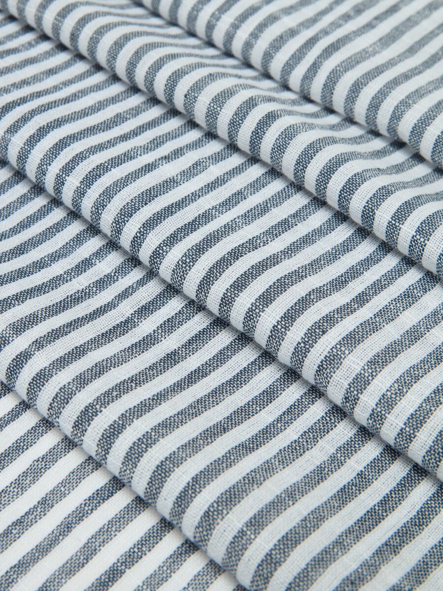 Pashmina a righe sfrangiata_1