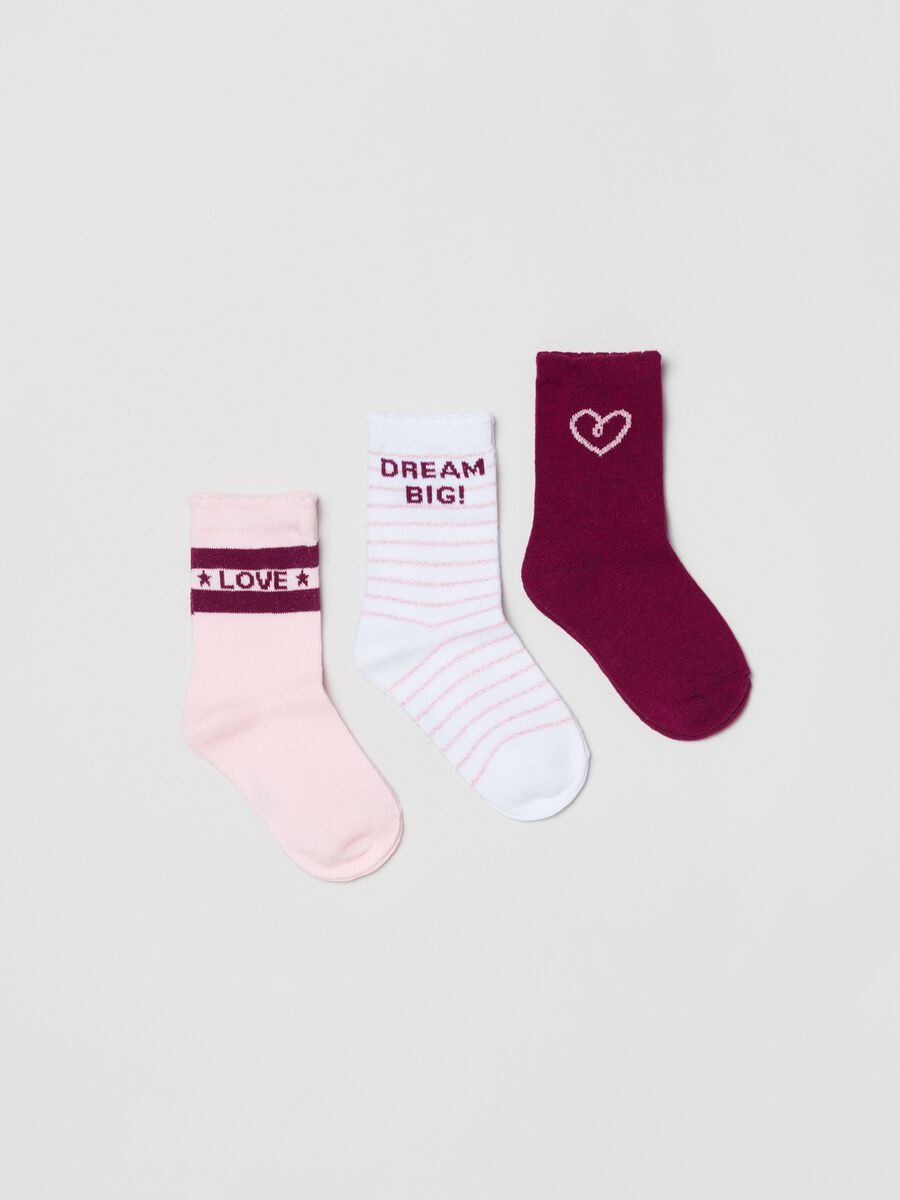 Tripack calze corte stretch _0