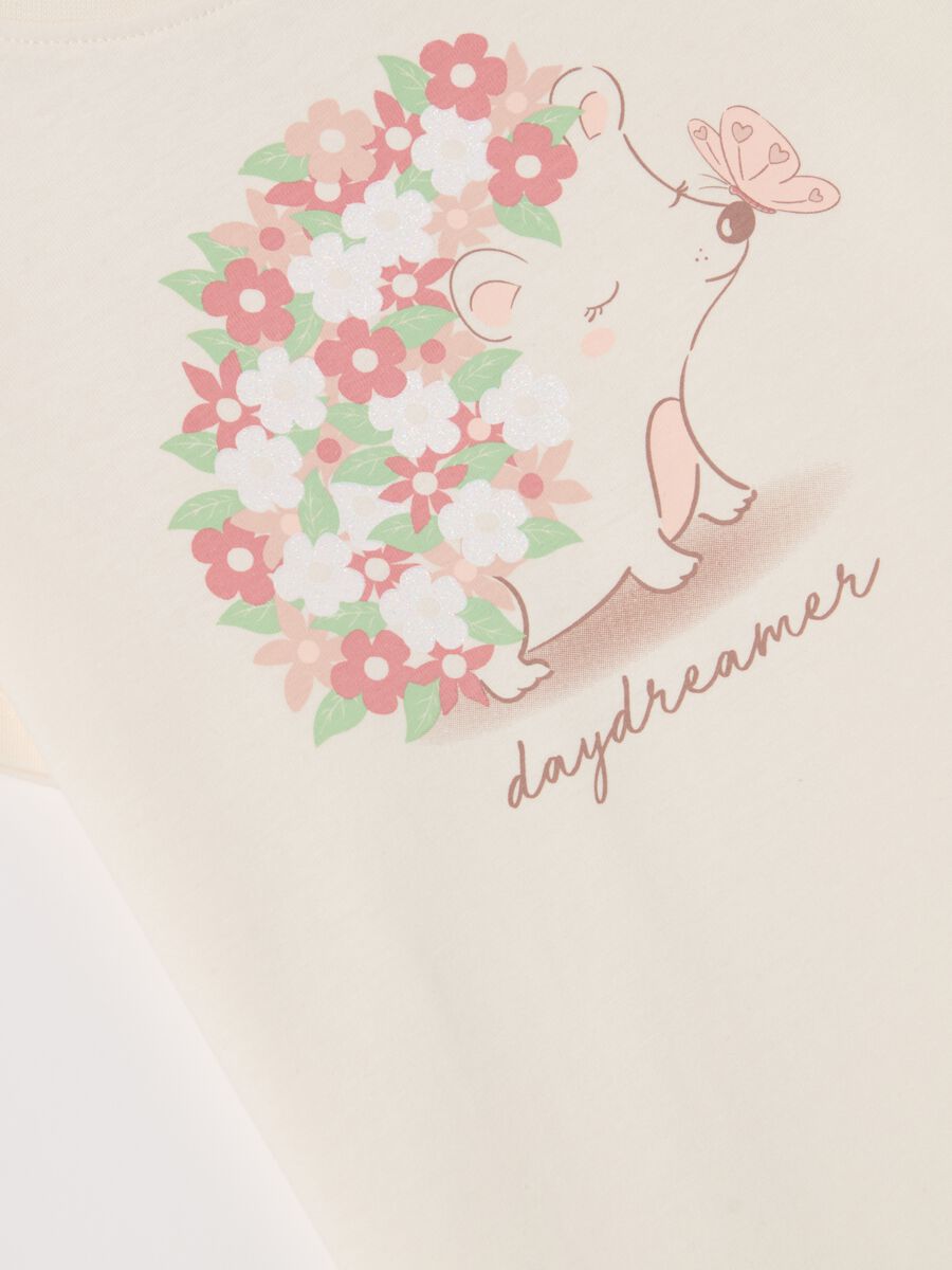 Cotton T-shirt with print_2