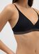 Women's Black Stretch Cotton Bra_3