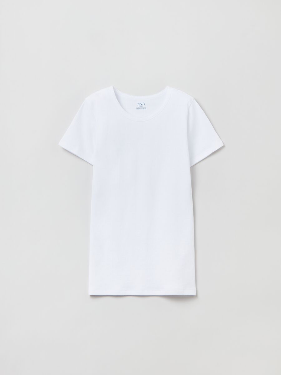 T-shirt intima in caldo cotone_0