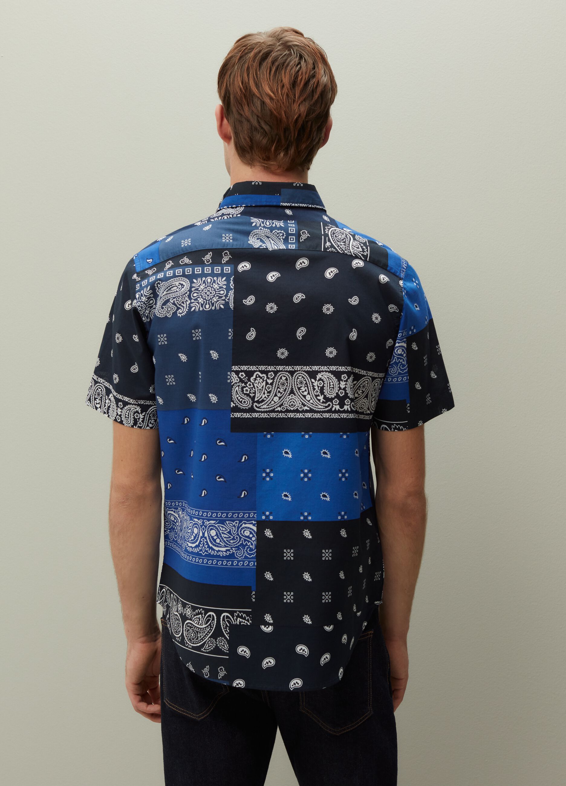 Camicia maniche corte con stampa_2
