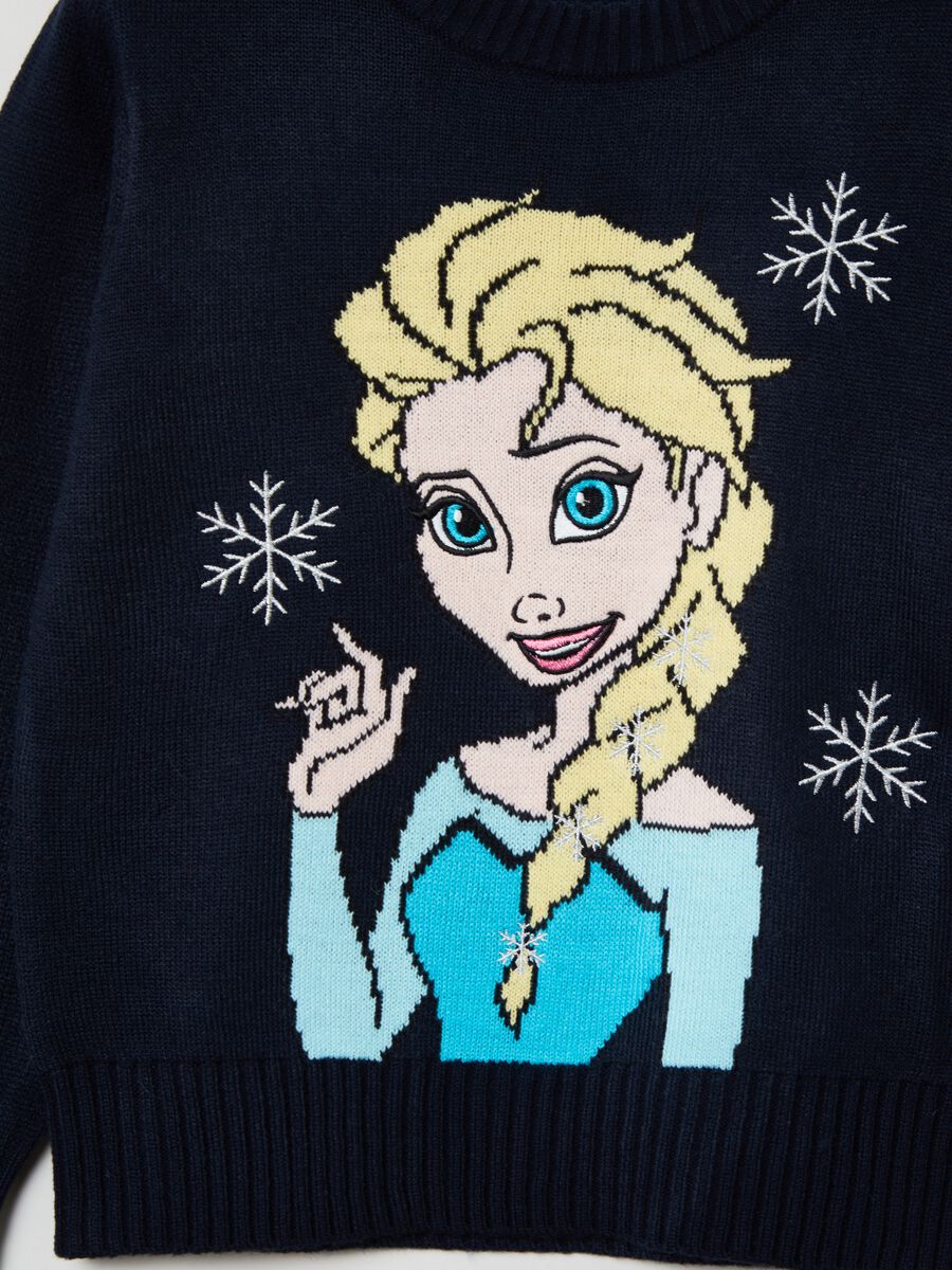 Pullover con disegno Frozen Elsa_2