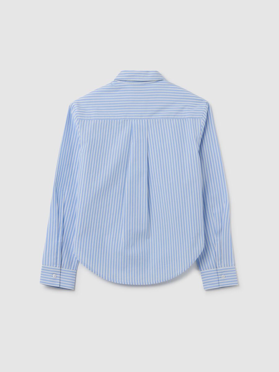 Girl's multicolour pure cotton regular fit shirt_1