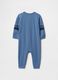 Blue baby romper with GAP logo_2