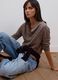 Grey pure wool crew-neck cardigan with buttons, regular fit_0