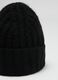 Black Stretch Fabric Cap_3