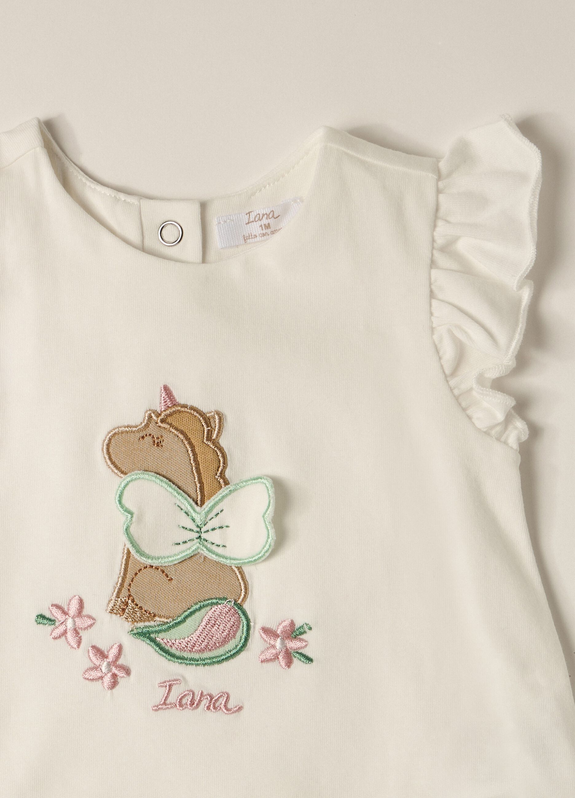 Set in cotone stretch IANA neonata
