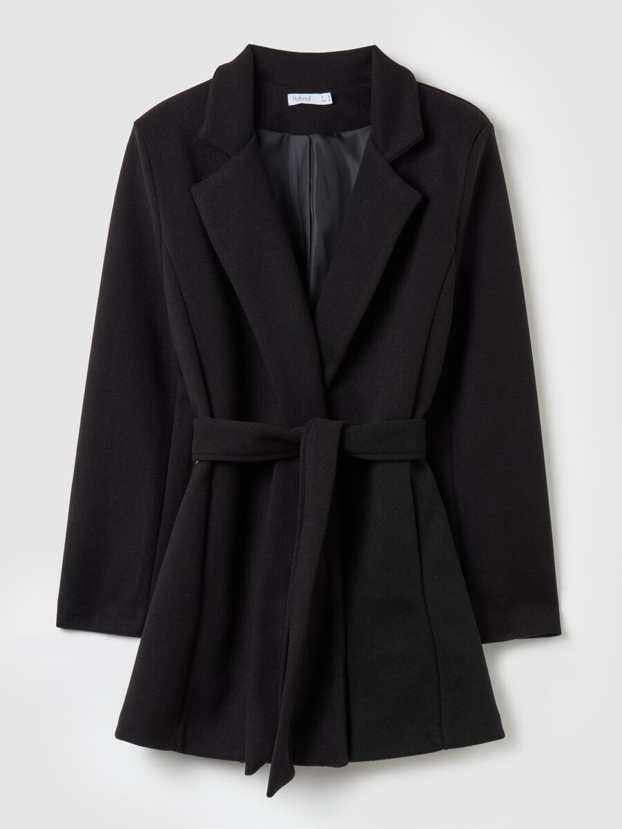 Short jacket with belt_4