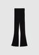 Girls' black flare leggings_0