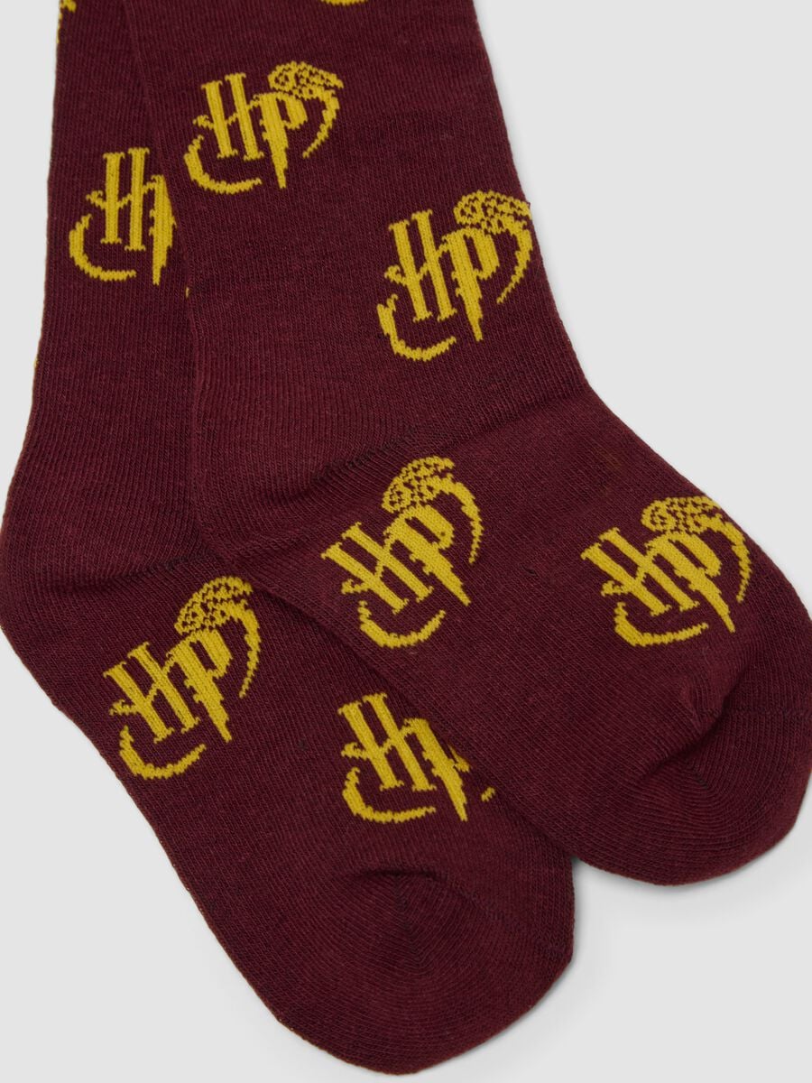 Bipack di calze lunghe in cotone organico elasticizzato Harry Potter_2