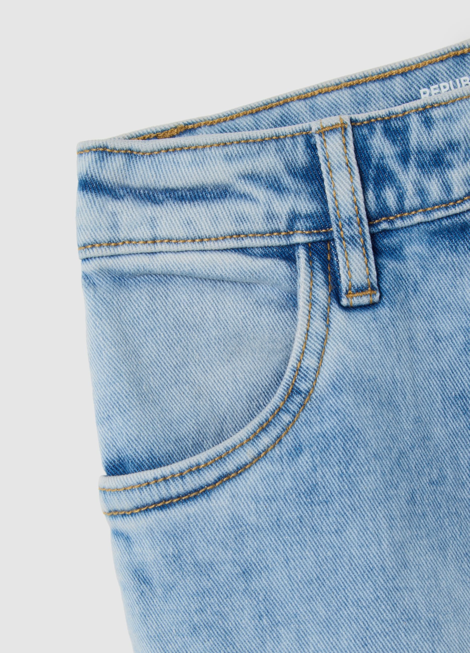 Blue denim jeans for kids