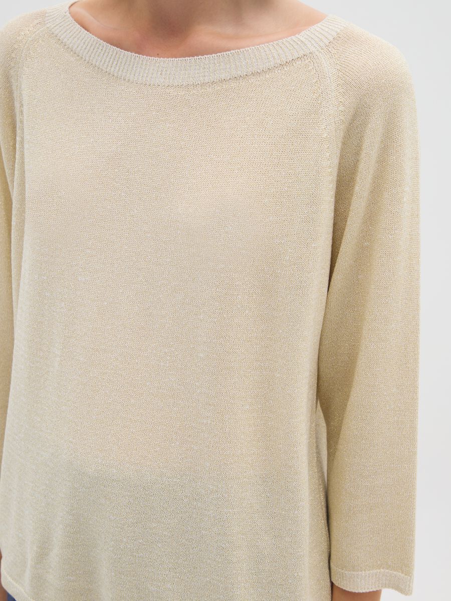Beige Multicolour Regular Fit Top_3