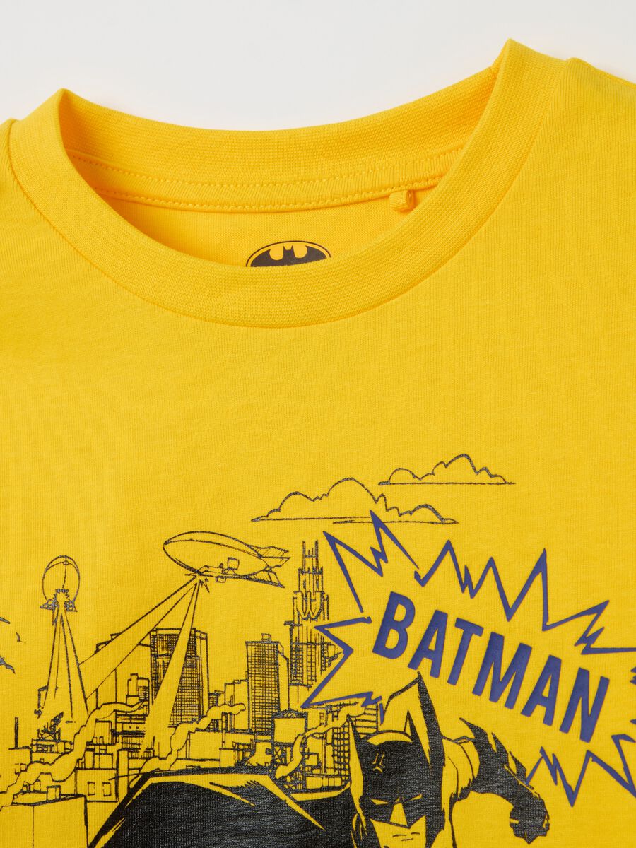 Cotton T-shirt with Batman print_2
