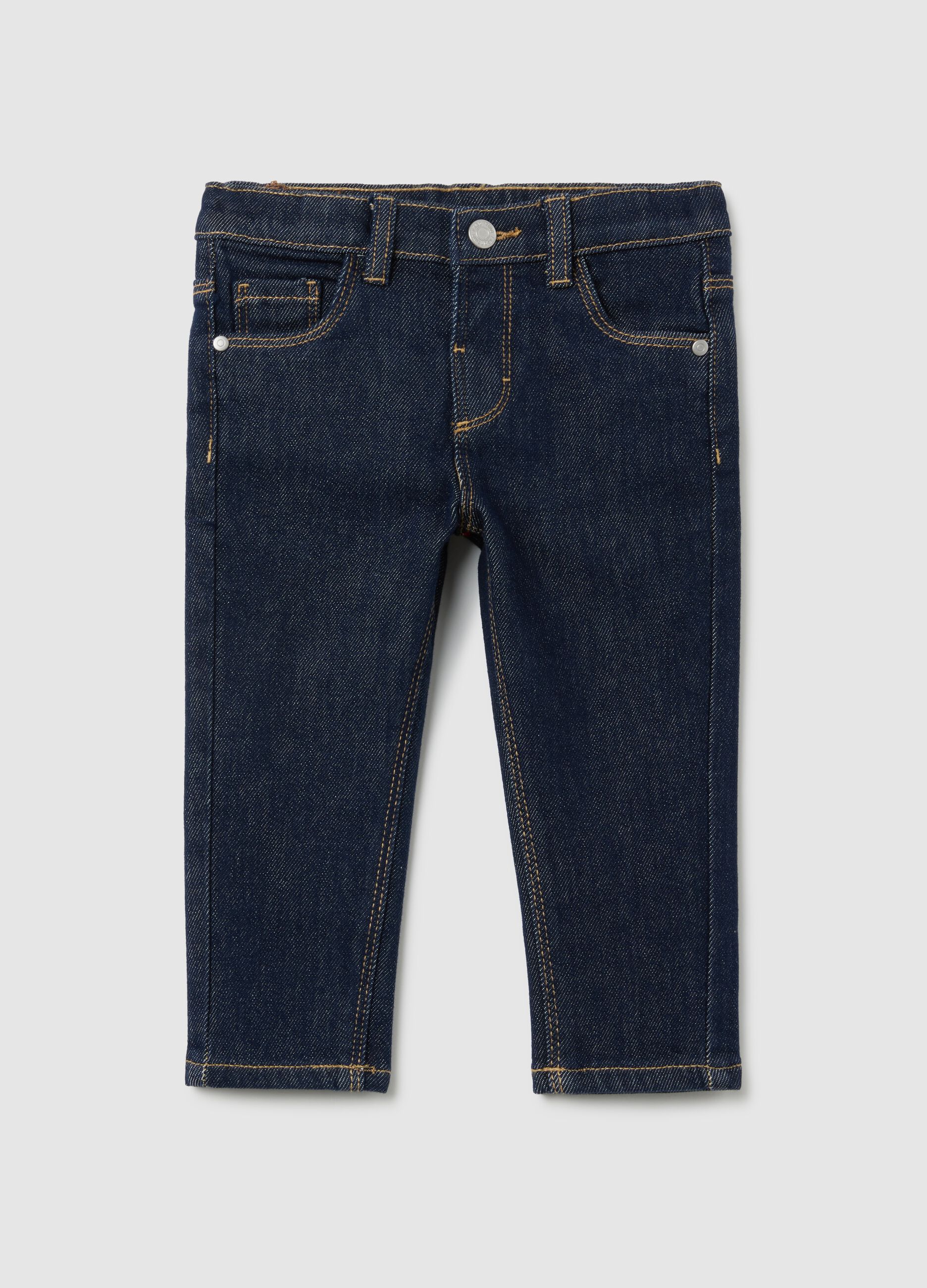 Baby jeans in blue regular fit