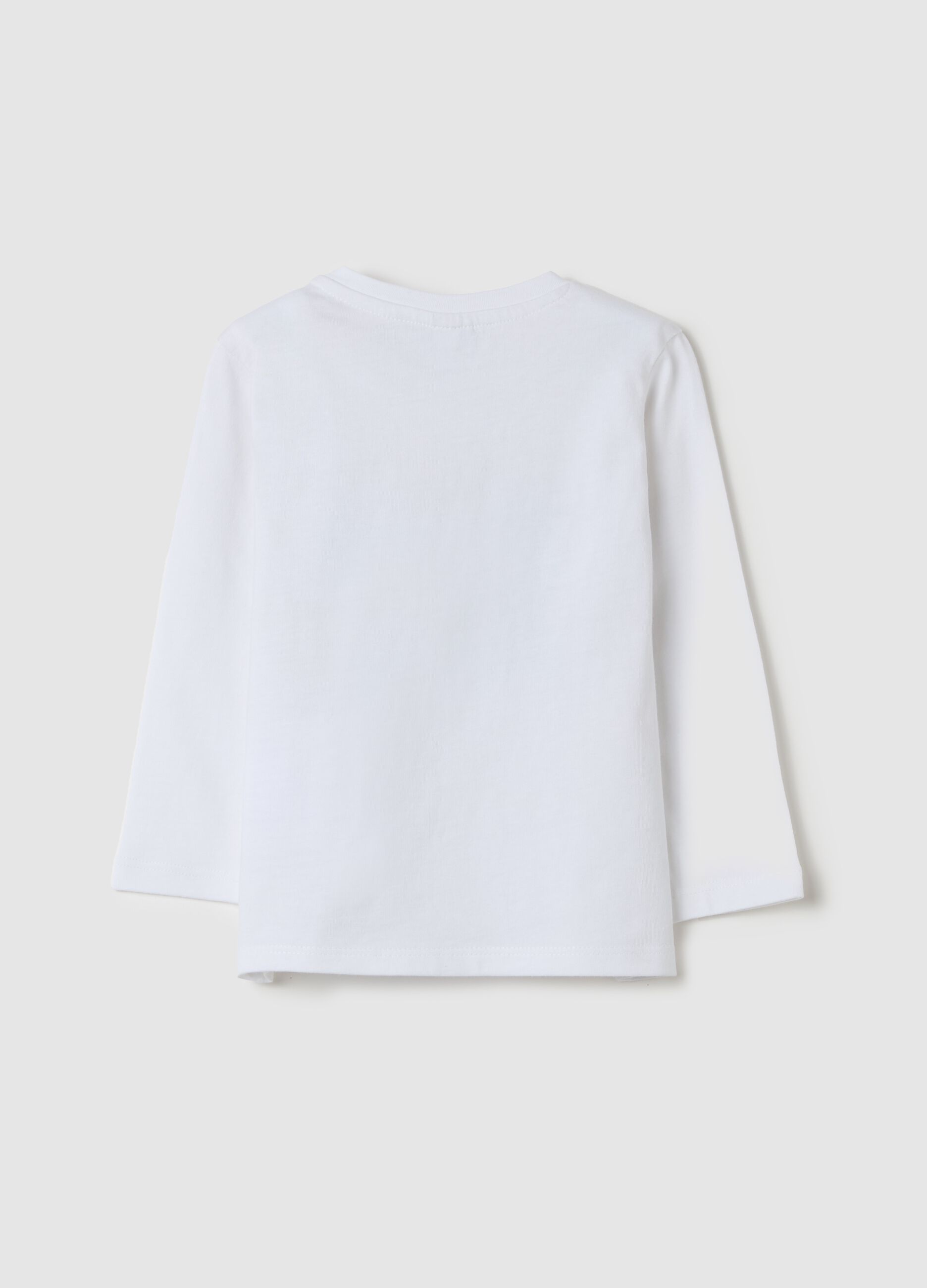 T-shirt maniche lunghe stampa "Part of a great Team"