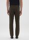 Brown slim fit trousers with five pockets_2