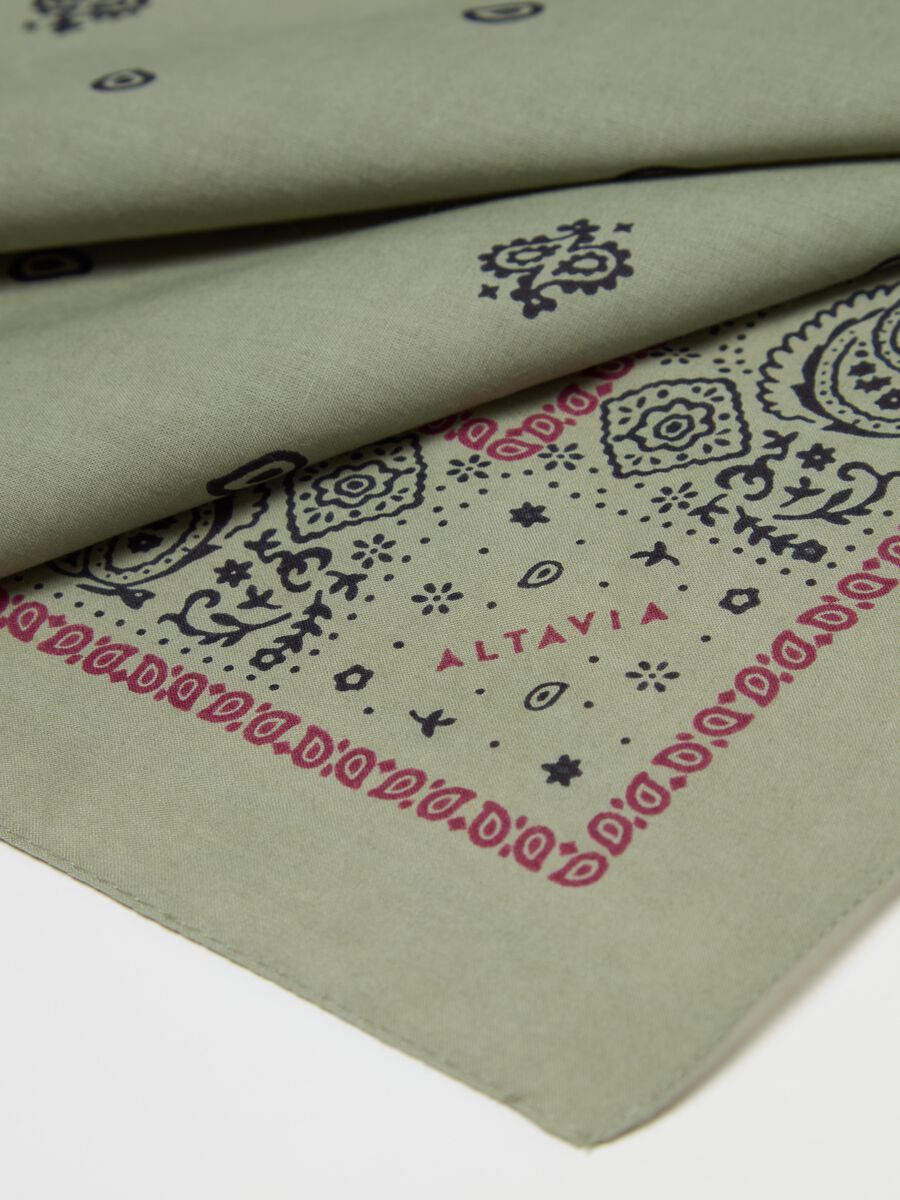 ALTAVIA WITH DEBORAH COMPAGNONI bandana with paisley print_2