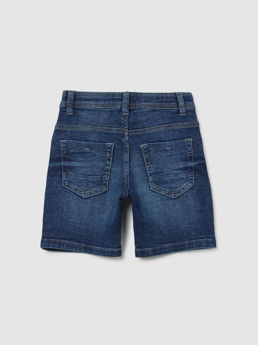 Boys' regular fit denim shorts_1