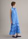 Light Blue Pure Cotton Shirt Dress_0
