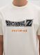 Beige pure cotton T-shirt with Dragonball logo_3