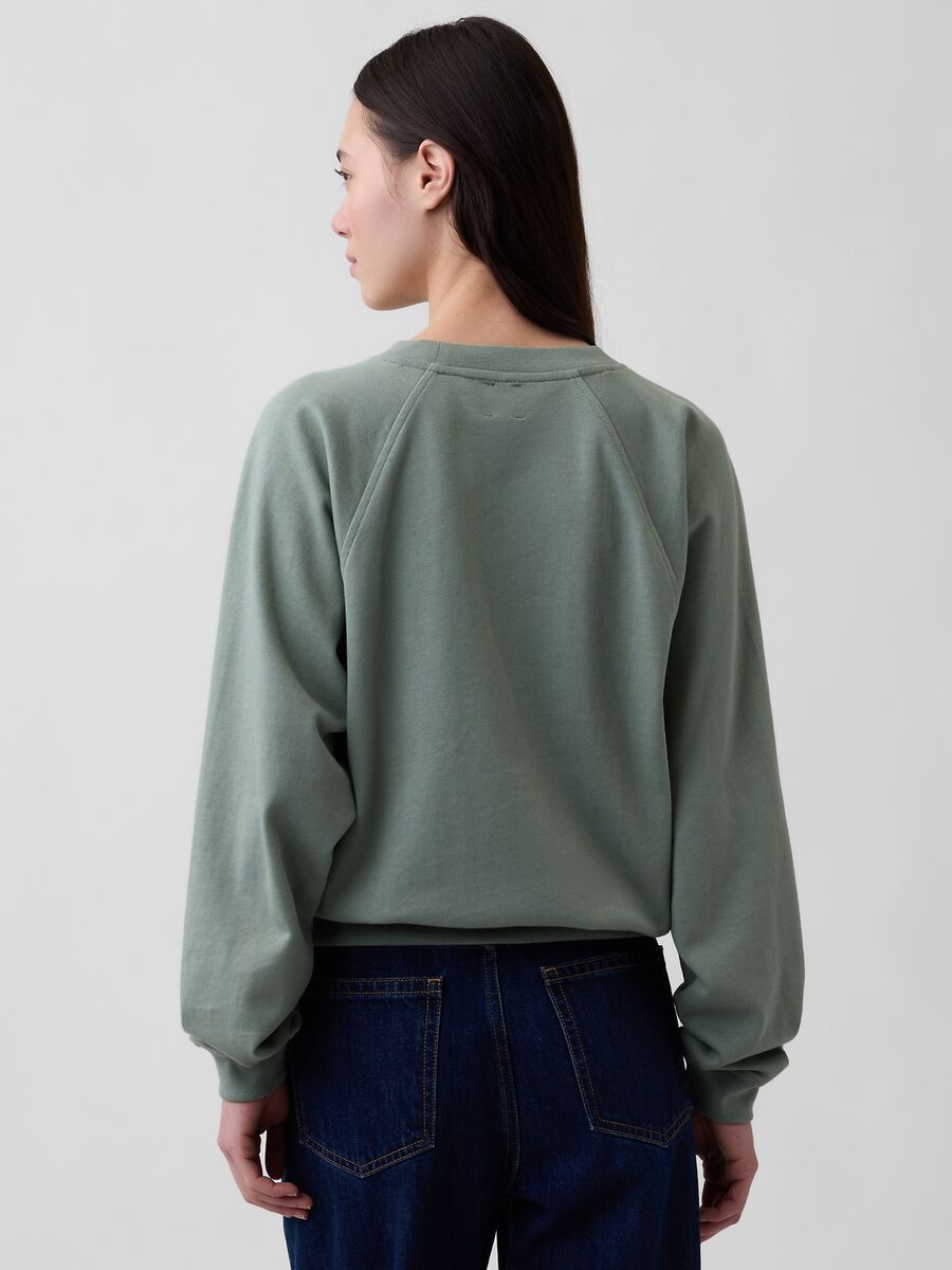 Cotton-blend crew-neck sweatshirt_2