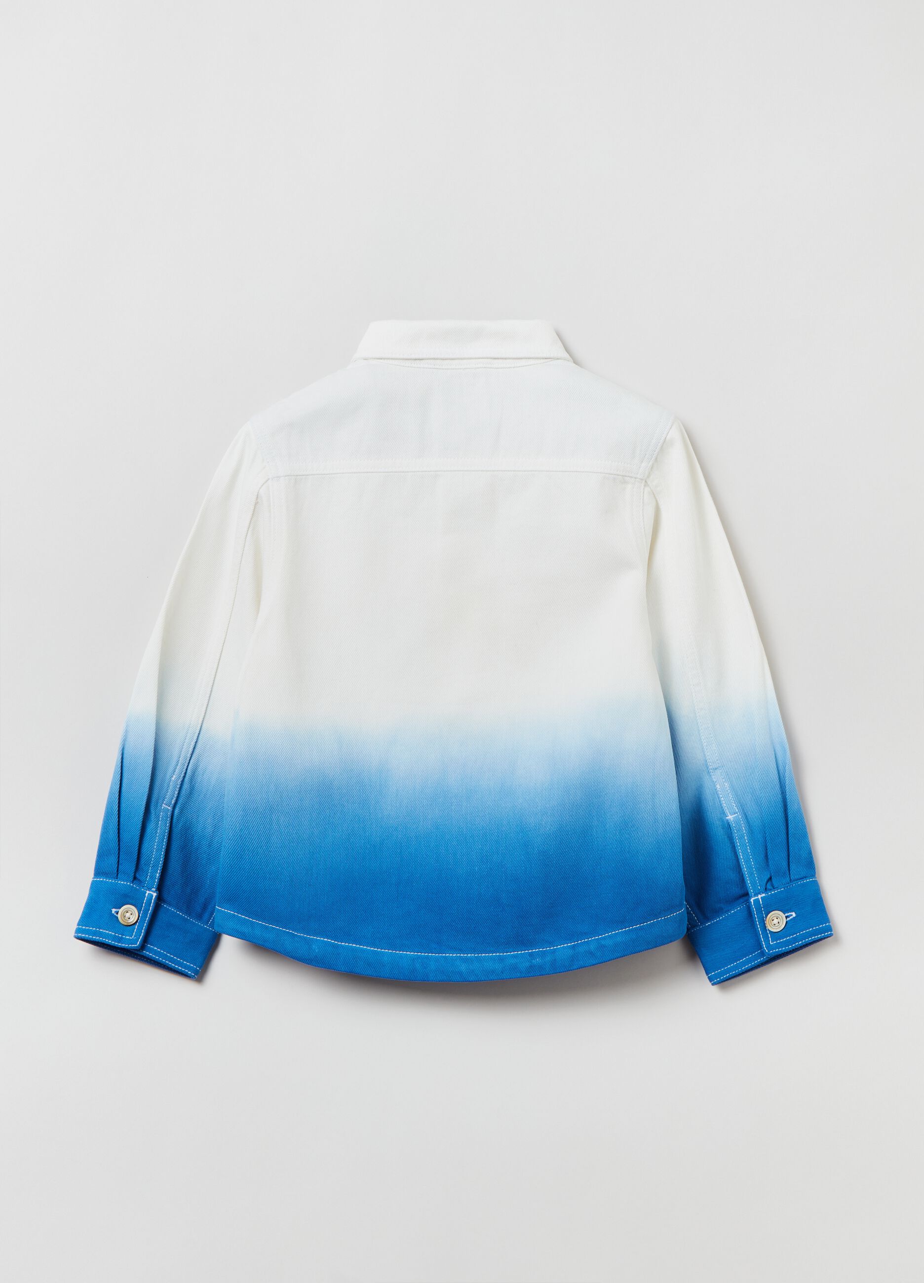 Camicia in denim Dip Dye_1
